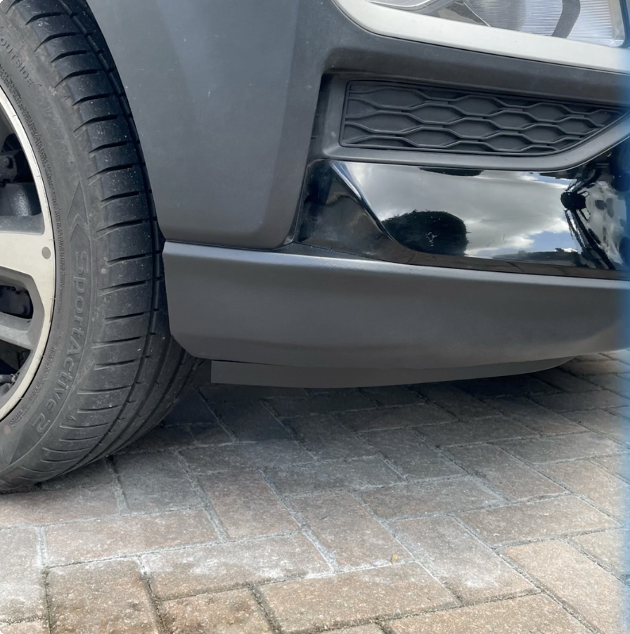 Bumper damage repair – after repair